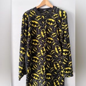 DC Comics Batman Fleece One Piece Pajamas Sleeper